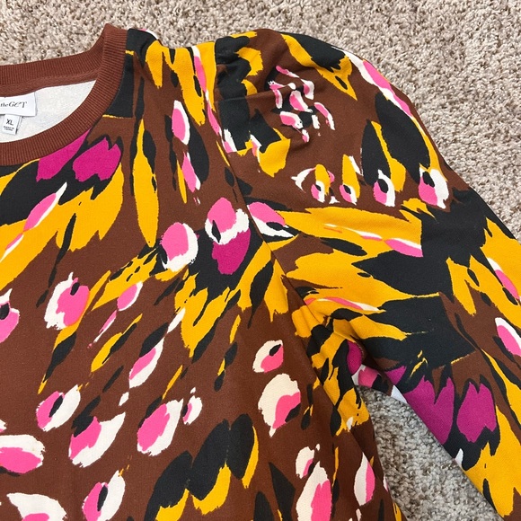 The Get Women's Sweatshirt with Puff Sleeves XL - Picture 6 of 9